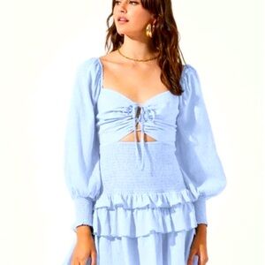 Blue ASTR Dress